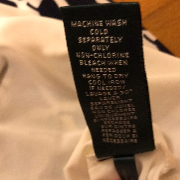 Ralph Lauren navy and white dress - Picture 5 of 6